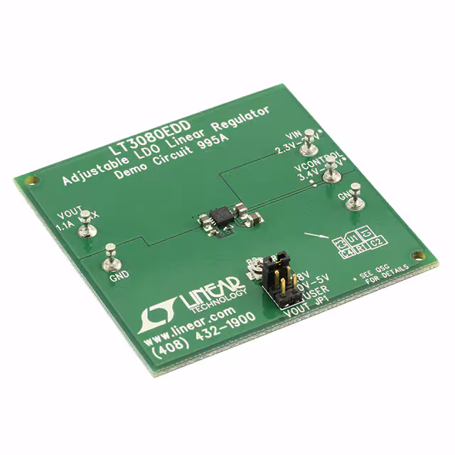 DC995A Analog Devices Inc.  Cartes d'évaluation - Régulateurs de tension linéaires